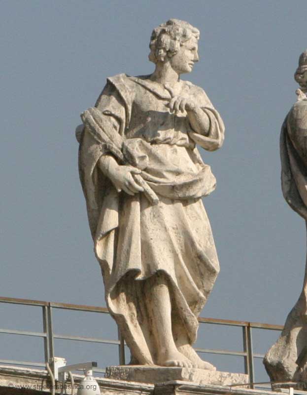 ICONOGRAPHIE CHRÉTIENNE Sainte MARTINE de ROME, vierge et martyre